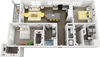 The Prospector Modern Diamond Floor Plan The Prospector Modern Diamond Floor Plan